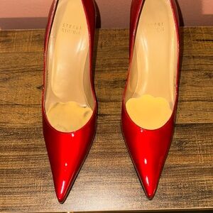 Stuart Weitzman Sensual Red Quasar Heels